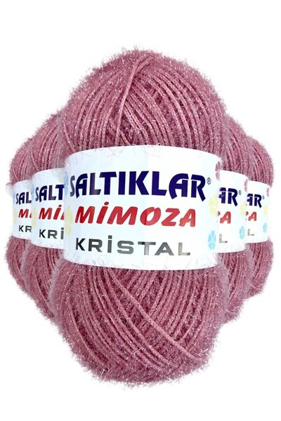 atastore2017 5 Pieces Mimosa Crystal Glittering Shawl Booties Vest Thread 28