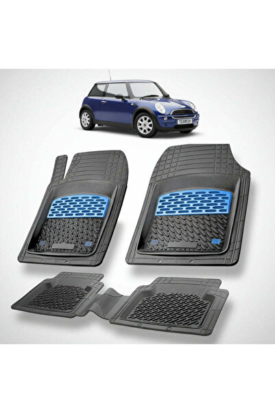 TEAMCAR MINI Hatch R50 R53 2001-2006 Πατάκια δαπέδου |   Μπλε Έκδοση – Ομαδικ...