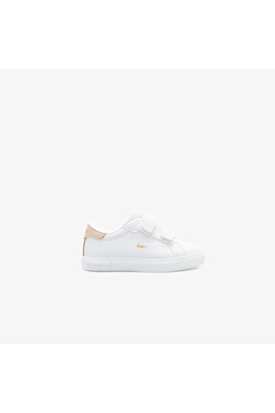 Lacoste Powercourt Çocuk Beyaz Sneaker
