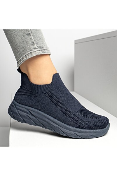 Modlet.ro Women's blue textile sport espadrilles MOD13176
