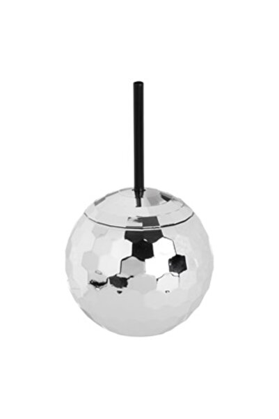 Zumzeria Plastic Cup with Straw Discoball 580ml