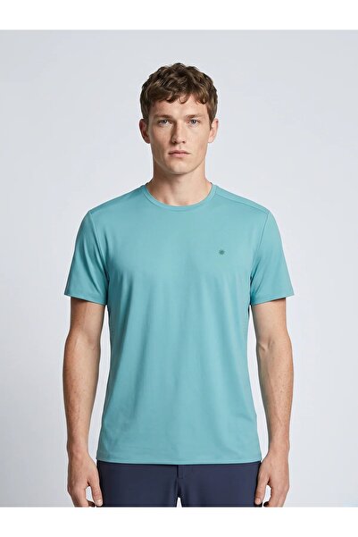 Isaora Extra Lıght Tech Tee Turkuaz Erkek Tshırt Isr9021-ss26-f07