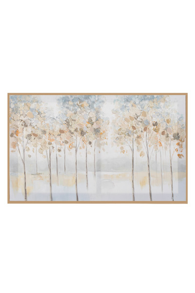Zumzeria Pictură în ulei cu design abstract cu copac 82x2.5x52cm
