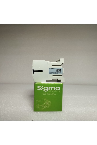 Sigma SCM0910230-4 kW 9A 230V A.g. Mini Kontaktör(1no)