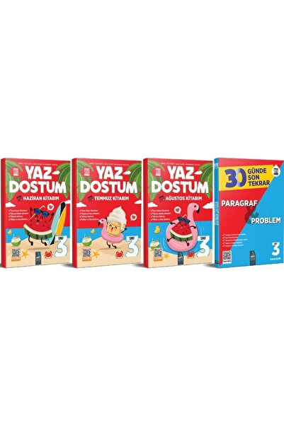 Artı Eğitim Yayınları 3.SINIF YAZ DOSTUM FASİKÜLLERİM