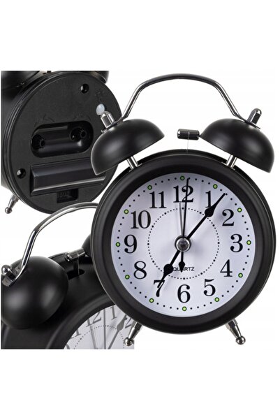 Izoxis Retro Loud Analog Alarm Clock with LED