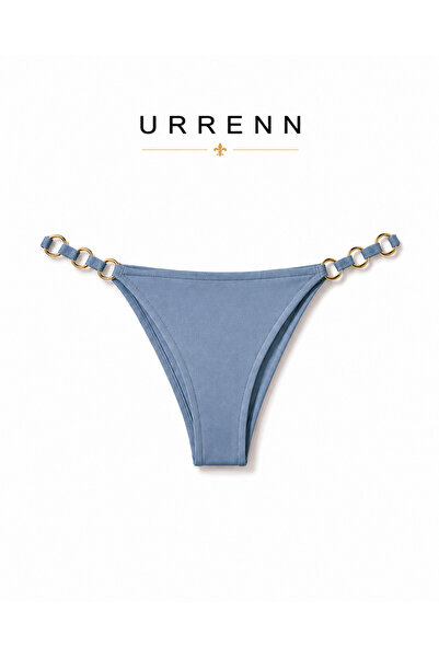 Urrenn Partea de jos a bikiniului — Cu detaliu inel, uscare rapidă, croială s...