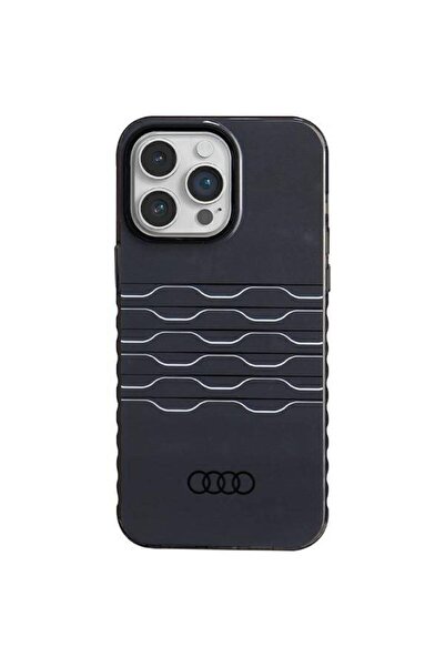 Audi Husă IML MAGSAFE IPHONE 14 PRO MAX 6.7 " NEGRU/NEGRU CARCASA RIGIDĂ AU-I...