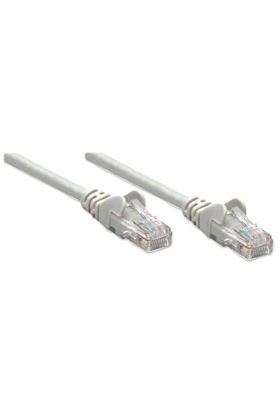 Intellinet Cablu de rețea, Cat5e, UTP, Gri, RJ-45 Tată / RJ-45 Tată, 7 ft. (2...