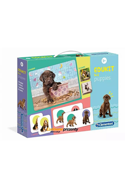 CLEMENTONI EduKit 4 în 1 Cățeluși