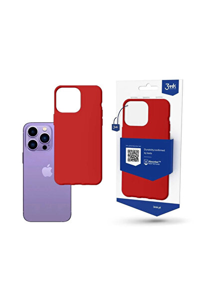 3MK Husă mată Apple iPhone 14 Pro căpșună