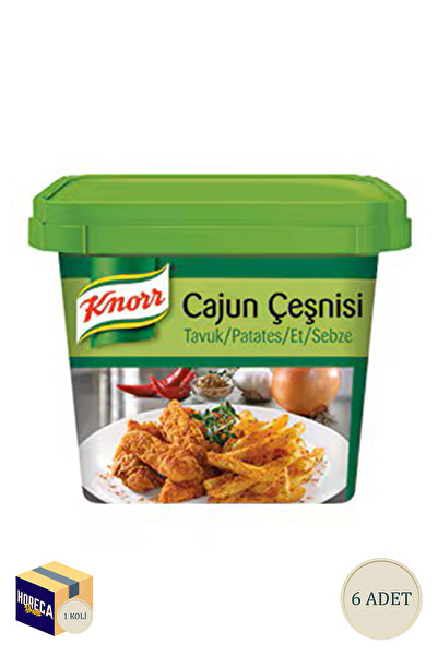 Knorr FS Cajun Çeşni - 650 Gr - 6 Adet - Koli