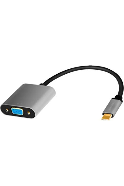 LogiLink Adapter USB LogLink USB-C - VGA Gray (1_814088)