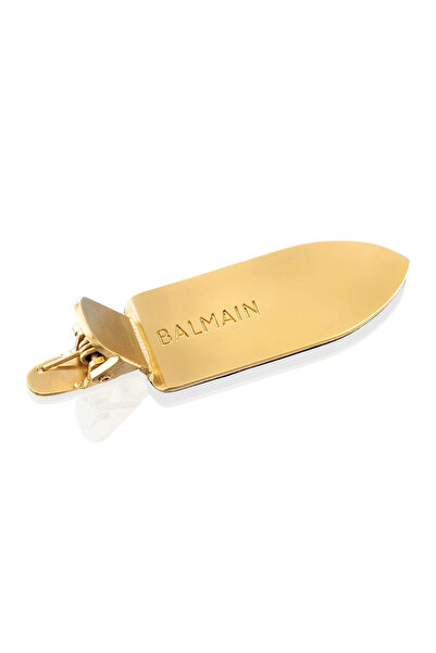 BALMAIN , Backstage, Hair Clip, Gold