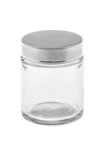 Zumzeria Borcan de sticlă cu capac de aluminiu 100ml