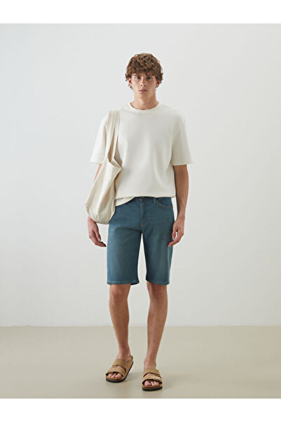LC Waikiki I Standardkalıp Men's Jean Shorts from Freezen Store