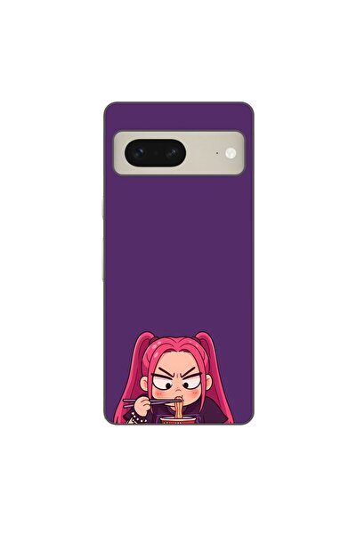 OEM Husa compatibila cu Google Pixel 7 Silicon Gel Tpu Model KPop Demon Hunte...
