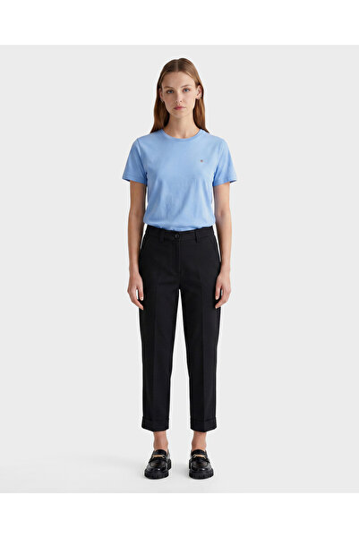Gant Kadın Siyah Regular Fit Pantolon