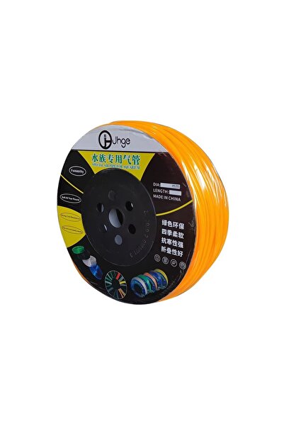 Jhge Furtun Aerare Acvariu 4×6mm – 100m liniari Rulou Silicon Premium, Tub Ox...