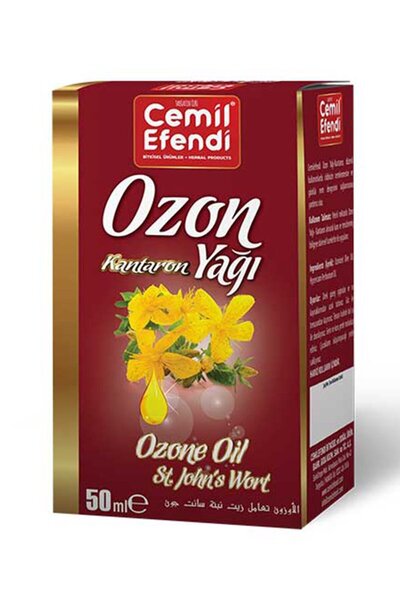 Cemil Efendi زيت نبتة سانت جون المعالج بالأوزون 50 مل