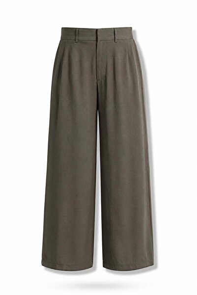 5in1Canpolat Khaki Tensel Trousers 17574