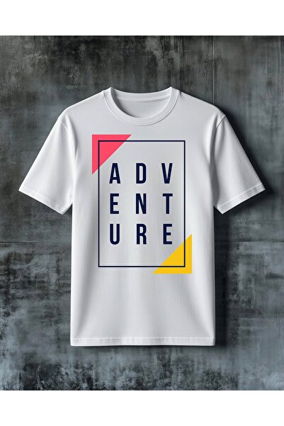 COMVİCHO Adventure Design Printed Oversize T-Shirt