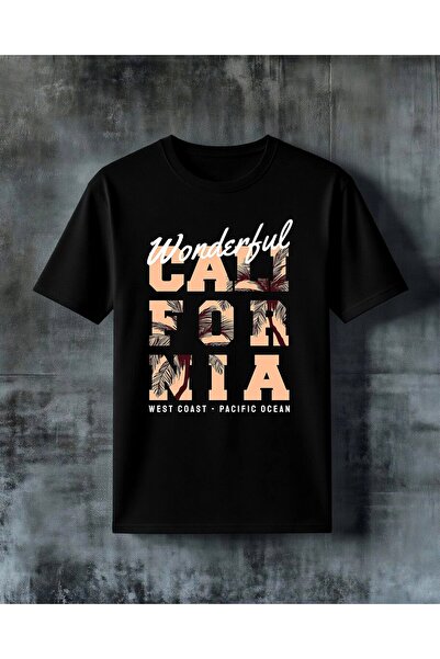 COMVİCHO Call for It Palmiye Printed Oversize T-Shirt