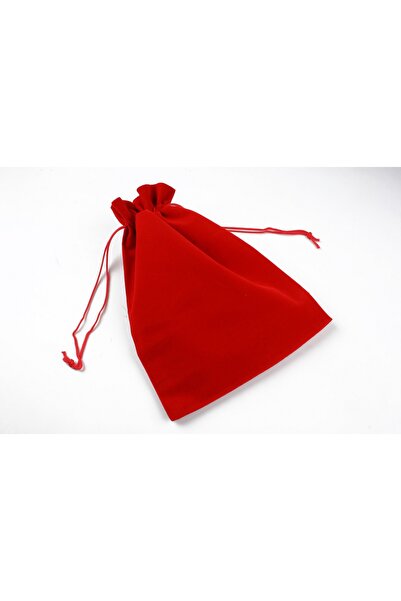 Saculet Saculeti din catifea rosii 16×22,5cm (50 bucati/set)