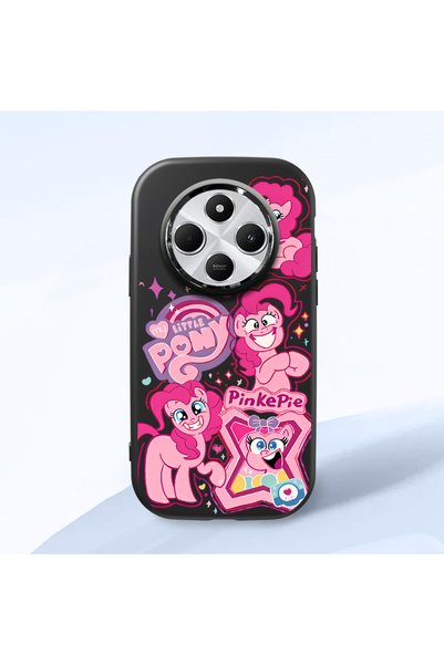 ucuc Redmi 14C 4G/5G Compatible Black Silicone Case with Shock-Absorbing Came...