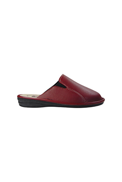 SAYYORA BIG SHOES Big Shoes 425-03 Γυναικεία Ανατομική Παντόφλα σε Μπορντό Χρώμα