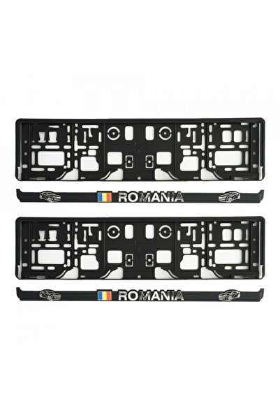 Aftermarket Romania License Plate Holder Set