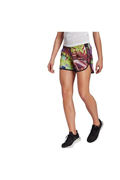 adidas Pantaloni scurți de damă florali M20 XS-10CM