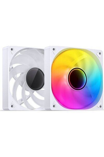 jonsbo Ventilator SL-120, PWM, cu rotație inversă, 120mm, alb
