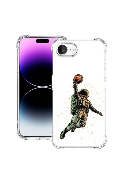 bestcase Husă Antișoc pentru Apple iPhone 17e, Astronaut Baschet, 3144023 AS ...