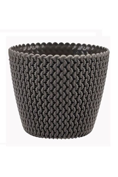 Prosperplast Ghiveci Splofy- Antracit 35 cm