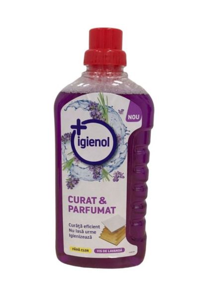Igienol Solutie concentrata pardoseli Curat & Parfumat (Vis de Lavanda) 1L