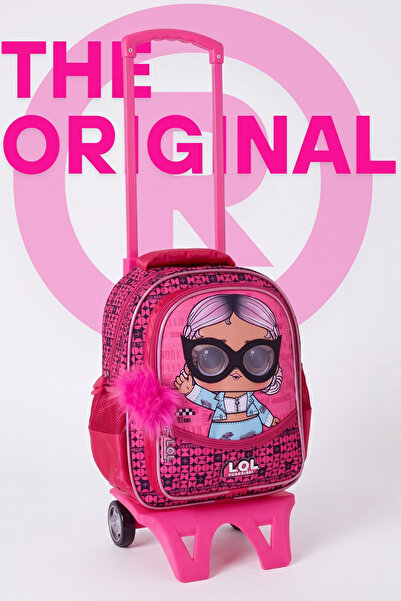 LOL SUPRISE Lol Surprise Bb Air Licensed Removable Trolley School Bag for Gir...