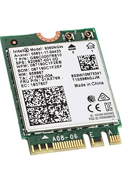 Intel NB Wireless-AC 9260.NGWG.NV/ non vPro M.2 2230 (PCIe/USB)