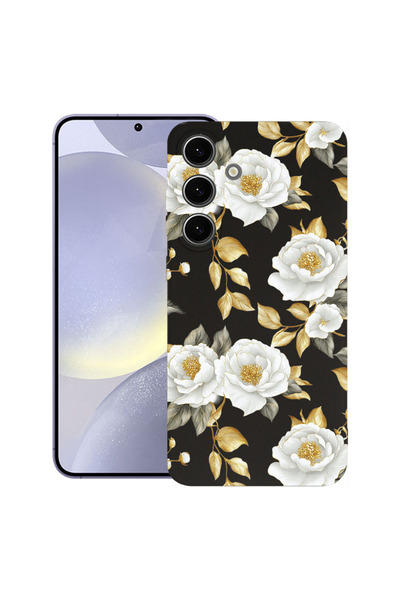 bestcase Husă TPU Ultra Subțire pentru Samsung Galaxy S26, Florală - Camelie ...