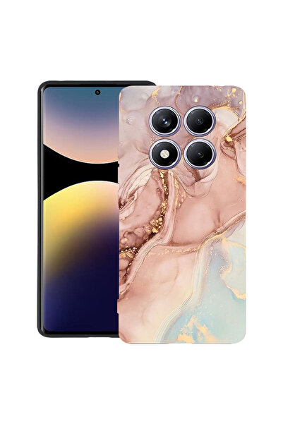 bestcase Husă TPU Ultra Subțire pentru Xiaomi Redmi Note 15 Pro 4G, Marmură R...