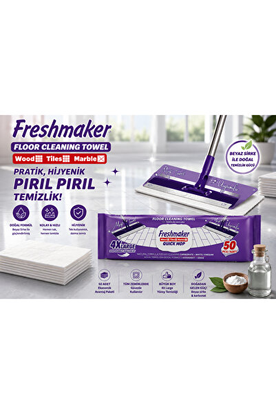 Freshmaker yüzey temizleme havlusı mop