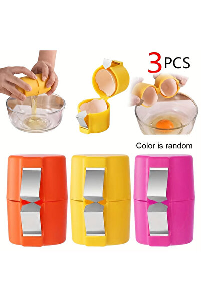Choice 3 PCS Egg Shell Opener, 2025 New Egg Cracker for Raw Eggs, Hard Boiled...
