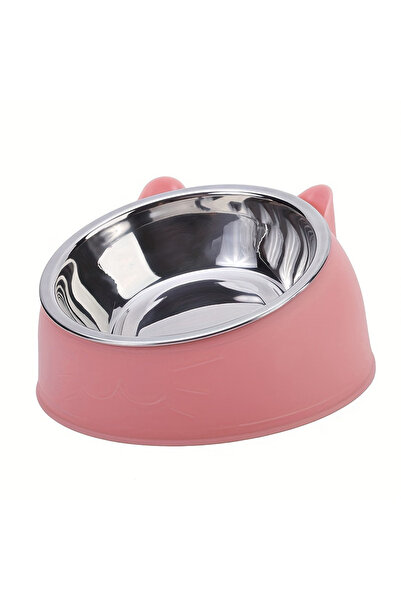 Choice Pink 1pc Stainless Steel Food Drinking Feeding Bowls, for Kitten Puppy...