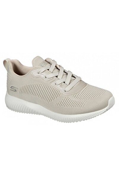 SKECHERS Tenisky Bobs Squad Tough, béžové, dámské