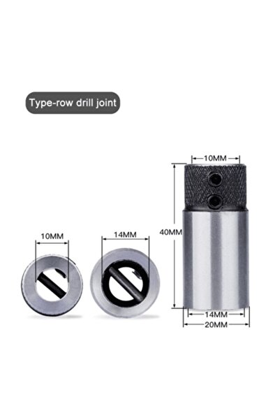 Choice3 20x40L One Type 1Pcs Woodworking Drill Row Cross Sleeve Clamp Base St...