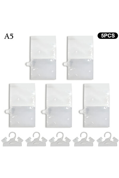 Choice1 A5 1-10PCS Reusable Moisture Absorber Bags Empty Bag With Hook Hangin...