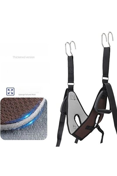 Choice5 6 Horizontal Neck Stretcher Household Hanging Cervical Traction Belt ...