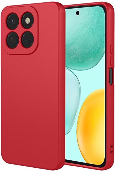 bestcase Premium Liquid Silicone Case For Honor 400 Smart, Microfibra in inte...