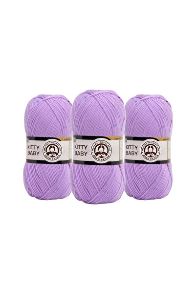 Ören Bayan Kitty Baby El Örgü Ipi 100 Gr. 372 3 Adet
