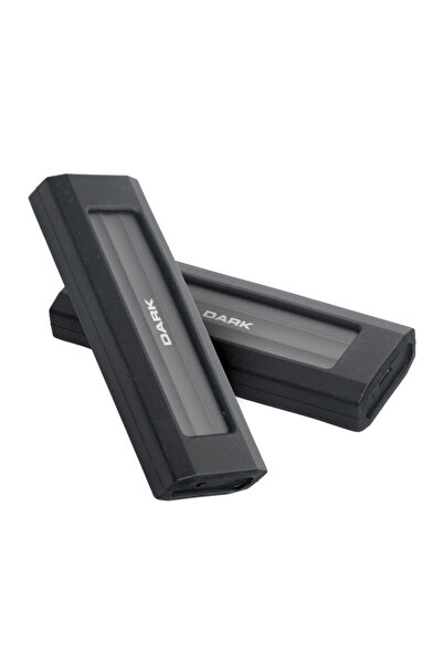 Dark DSEM8 10Gbps USB-C, 8TB NVMe & SATA M.2 SSD Uyumlu Alüminyum Disk Kutusu...